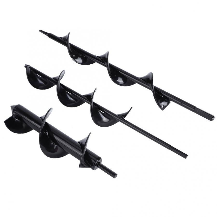 Garden Auger Bit Manganese Steel Garden Planter Auger Drill Bit Buried Planting Digging Hole Tool Digging Hole Drill Bit