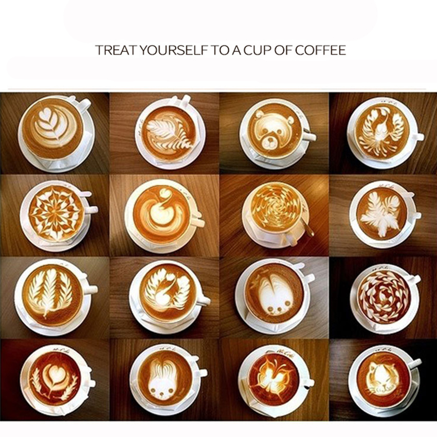 304 ze stali nierdzewnej dzbanek robić kawy Sztuka igła fantazyjnych cappuccino ekspres robić kawy Espresso Sztuka igła Barista Latte dekorowanie Sztuka długopis narzędzie