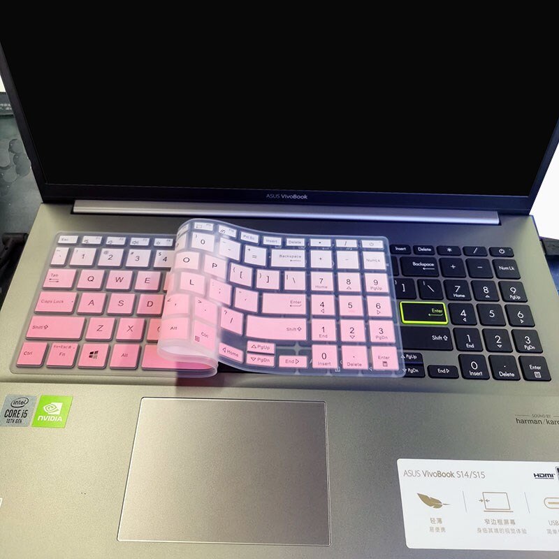 Cubierta para teclado de portátil ASUS VivoBook S15, S533, S533FL, S513, S513EP, S513EQ, F513, F513IA, F513EA, K513, X513, M513IA, M513, M513U, 15,6&quot;