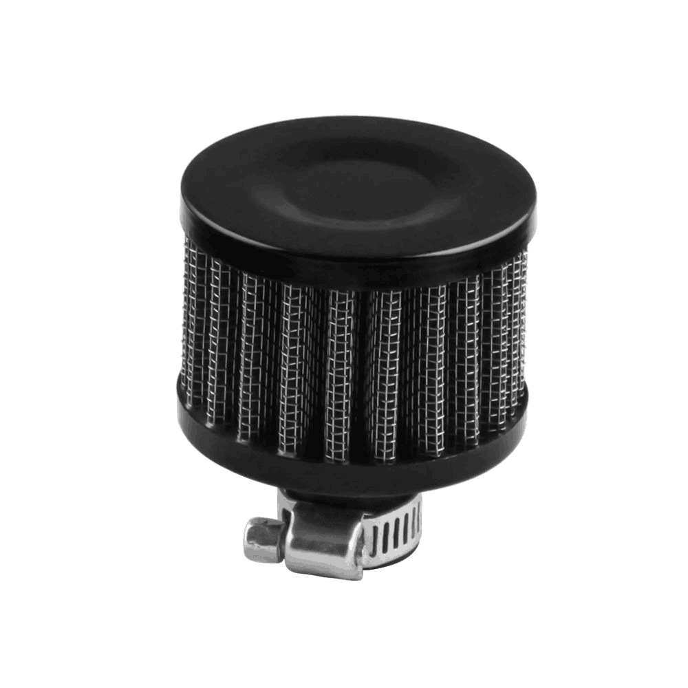 12mm Car Modified Air Filter, Small Mushroom Head Air Cleaner Intake Filter, Auto Turbo Ventilation Accessories: COLORLESS