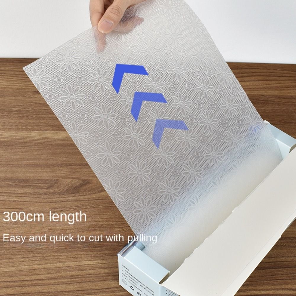 Stor skärbräda av papper, 24 x 300cm plastskärbrädor, papper, engångs skärbräda, skärbräda, campingmatta