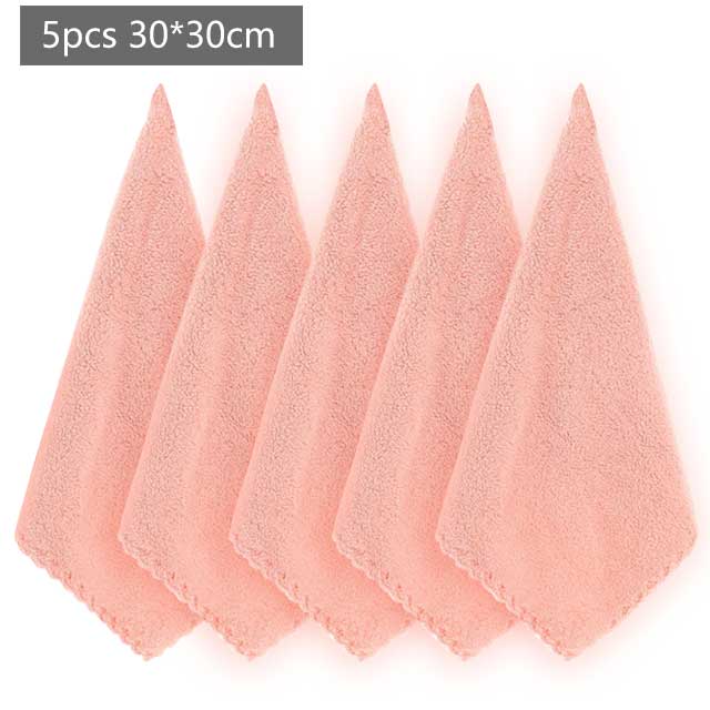 Super chłonny chusteczka niemowlęca kwadratowy twarz dziecka ręcznik kąpielowy muślin bawełniany ręcznik niemowlęcy ściereczka robić wycierania 30 × 30cm: Różowy