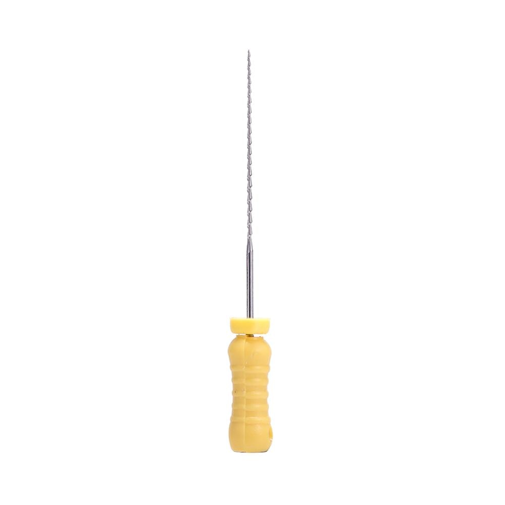 10Packs Dental Endo Stainless Steel Root Canal Endodontic H-Files Reamers Hand Use 25mm EASYINSMILE 6Files Per Pack