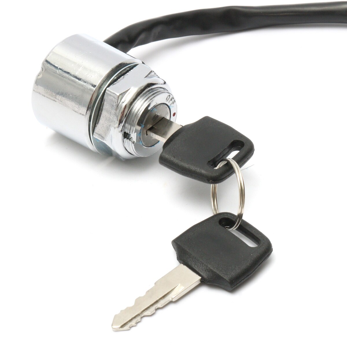 Motorcycle 4 Wire ON OFF Ignition Key Switch ATV 50 70 90 110 125 150 200 cc Quad 4 Wheeler