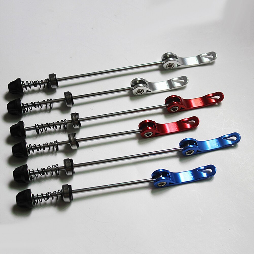 1Pair Bicycle Quick Release Skewer Levers for MTB Road Bike Cycling Front Rear Hub Quick Release Skewers Levers Quick Skewers