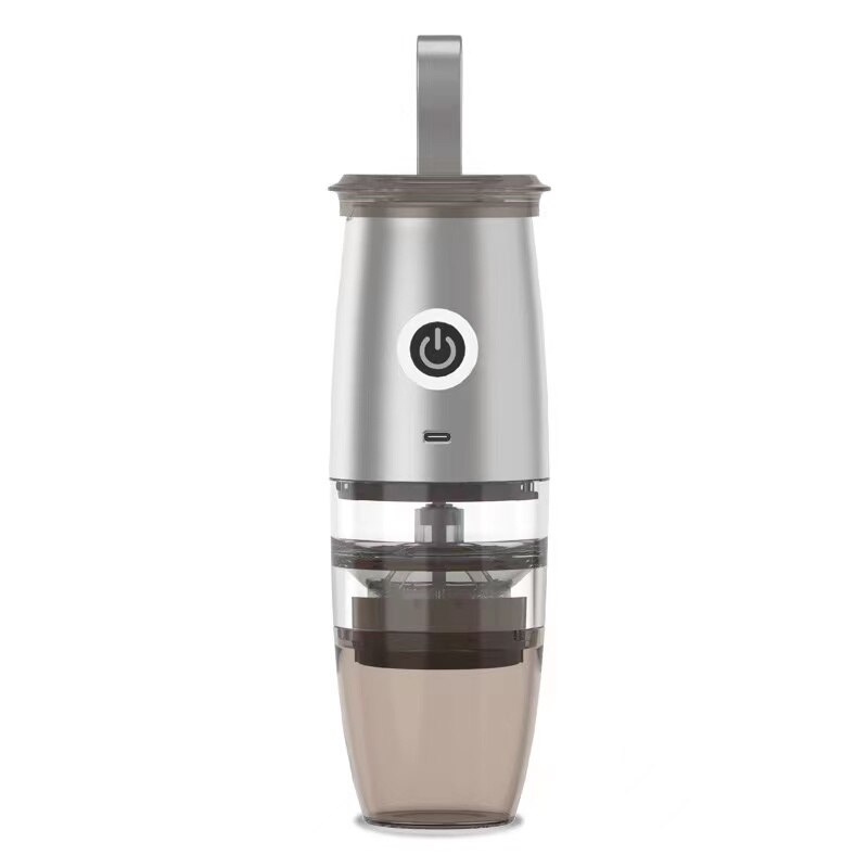 2 in 1 Portable Coffee Grinder Electric Manual Coffee Miller Automatic Coffee Bean Grinder Machine Espresso Maker USB Charging