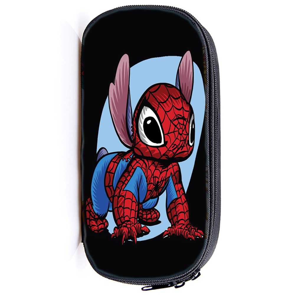Stitch Eten Watermeloen Etui Jongen Meisje Briefpapier Zak Tieners Potlood Houder Kids Pen Zak Student Start School