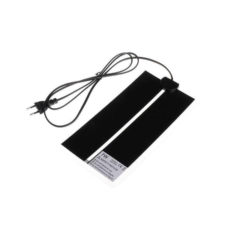 Esteira de calor réptil chocadeira incubadora pet almofada aquecimento brew plug ue 5w 7 14 navio da gota: 7W
