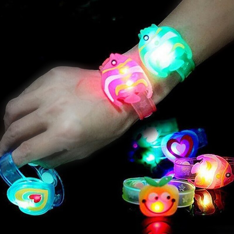 Novelty & Gag Toys Lichtgevende Armband Creatieve Met Lichtgevende Led-verlichting Creatieve Armband Horloge Leren & Onderwijs Speelgoed