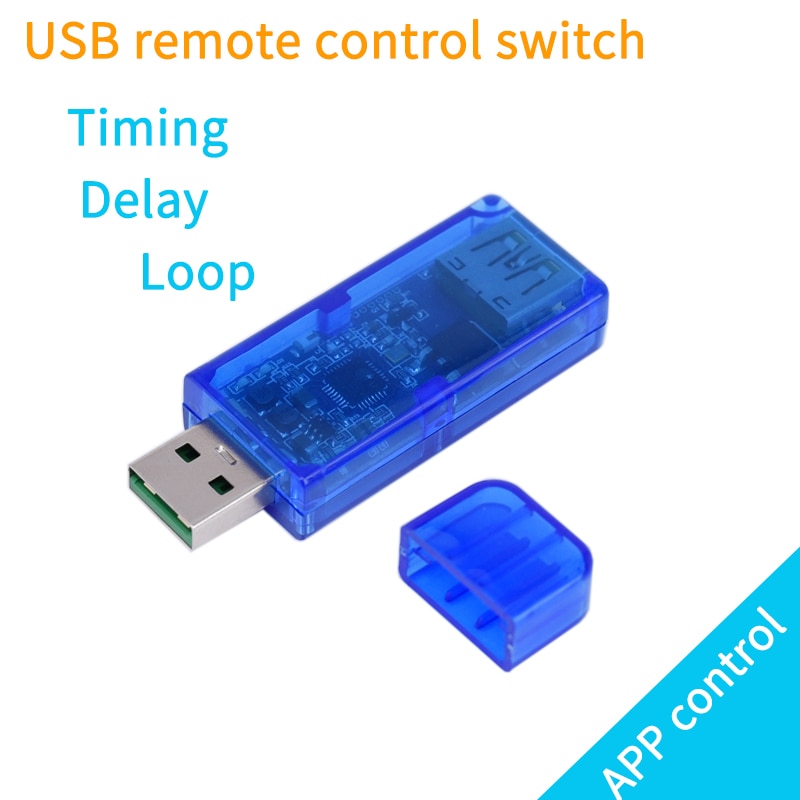 Smart Home USB timing switch WIFI APP control Timed loop delay Phone remote control 5V-20V