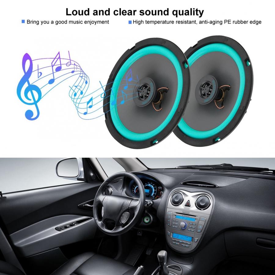 Speaker 2pcs 6.5 Inch 160W Car Tweeter Super Power Loud Speaker Vehicle Door Music Audio Speakers accesorios automovil