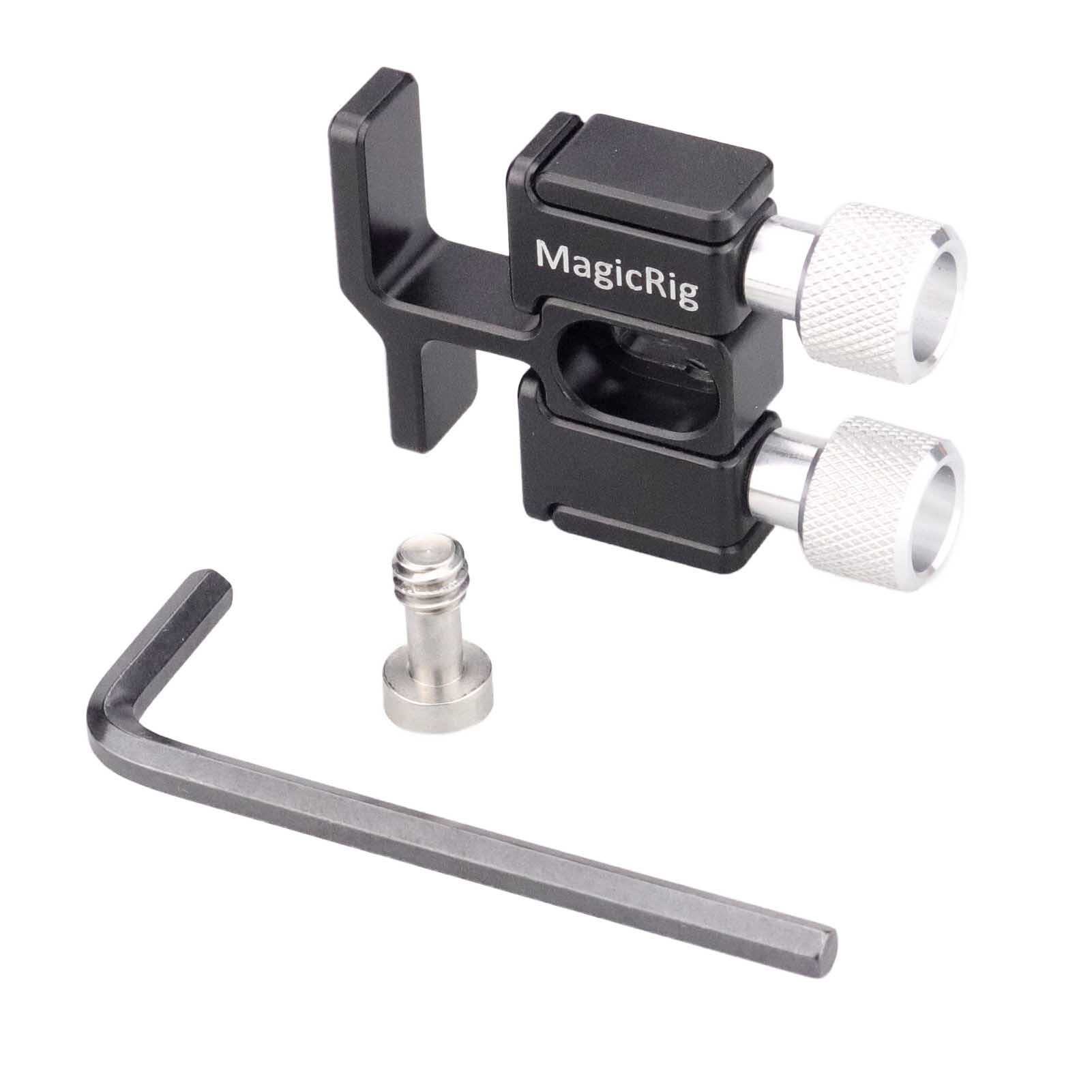 Magicrig Camera Full Kooi Voor Bmpcc 6K Pro Met Arri Lokaliseren Gat &amp; Koude Schoen, voor Blackmagic Pocket Cinema Camera 6K Pro: cable clamp 02