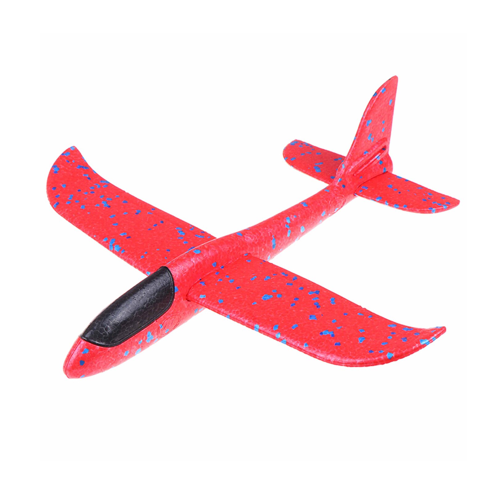 Schuim Zweefvliegtuig Vliegtuig Hand Gooien Vliegtuigen Speelgoed Schuim Vliegtuigen Vliegende Vliegtuig Model Buitensporten Speelgoed 2 Flight Mode Voor Kinderen: Rood