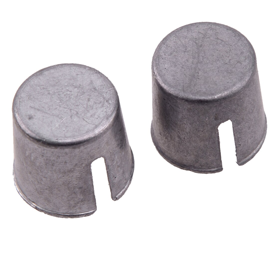 2 pcs Universal Silver Car Battery Post Lead Shim for Worn Posts