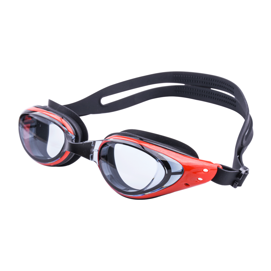 Lunettes de natation myopie étanche natation piscine lunettes Prescription lunettes femmes filles enfants masque de plongée: Red