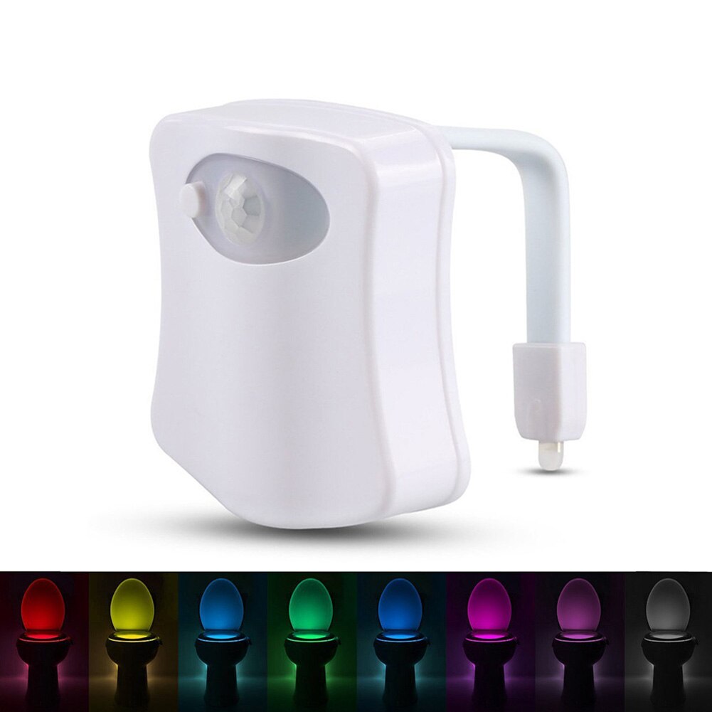 AYEVIN – siège de toilette, lampe automatique à capteur de mouvement humain, veilleuse à activation sensible, accessoires de salle de bain