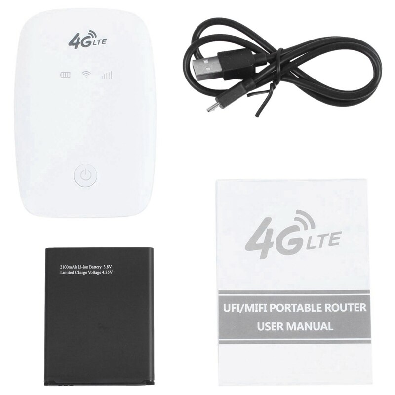 MF925 Mobile Router Portable Hotspots 4G LTE Router Mobile MIFI 150Mbps 2.4Gand5G WiFi Box with SIM Card Slot for Office