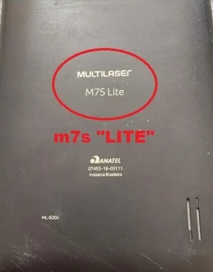 7 -zoll-lcd-display, multilaser  m7s lite ml -s006 novo lcd-bildschirm