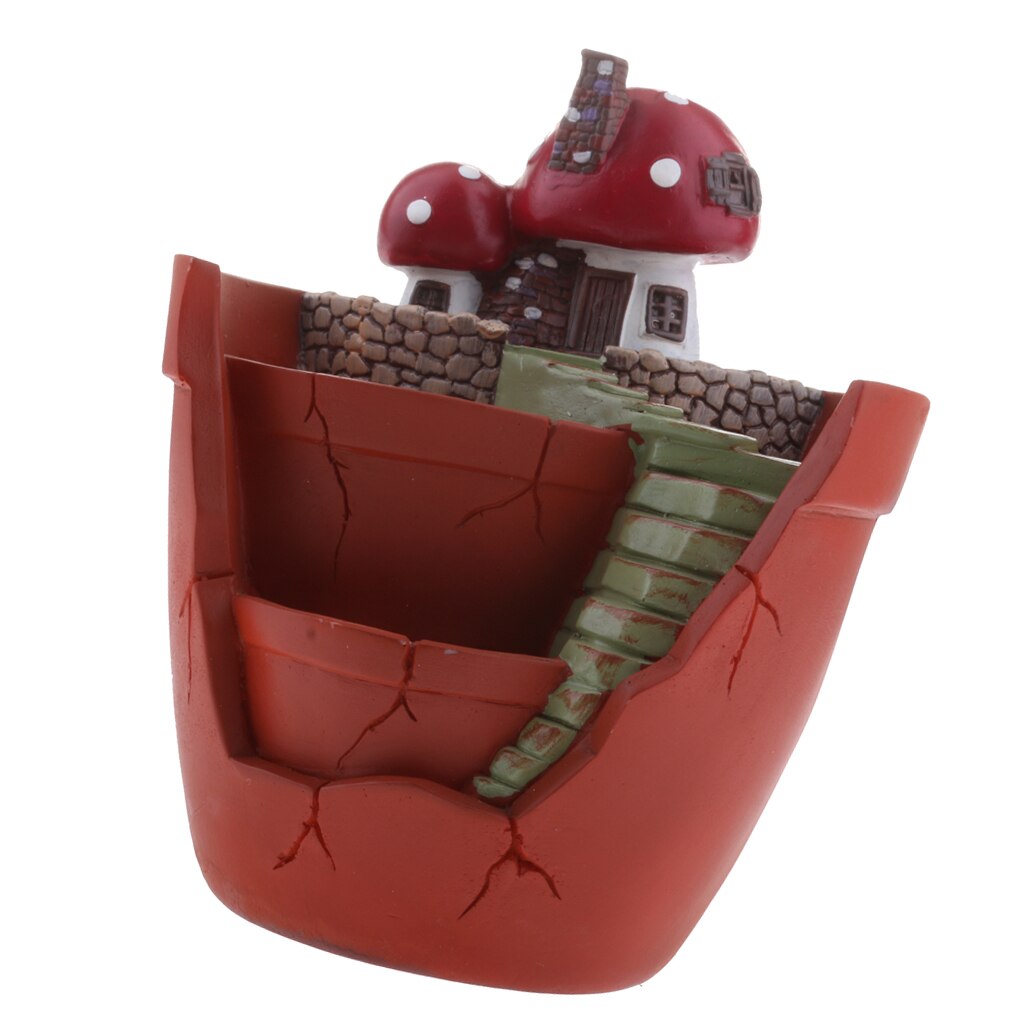 Plants DIY Container Pot Fairy Garden Flower Plants Decor