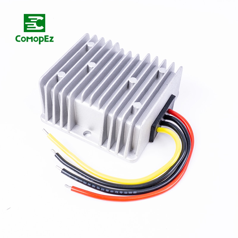 Spänningsomvandlare regulator dc /dc 48v steg ner  to 24v 5 a 10 a 15 a 20 a 22a vattentät spänningsreducerare för golfbils kraftmodul och