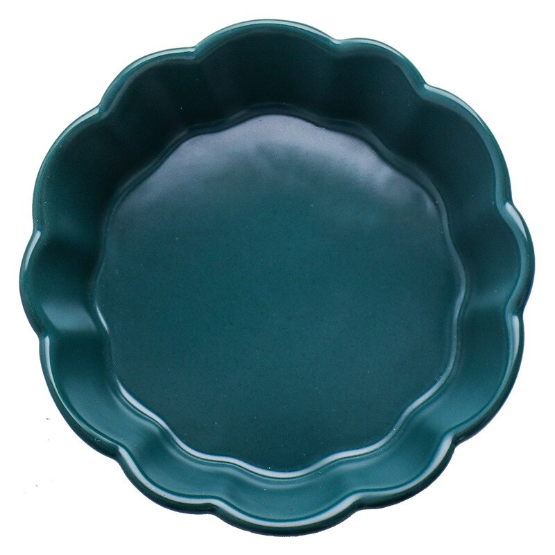 Ceramic Salad Bowl Net Red Cheese Baked Rice Baking Baking Bowl Fruit Dessert Home
