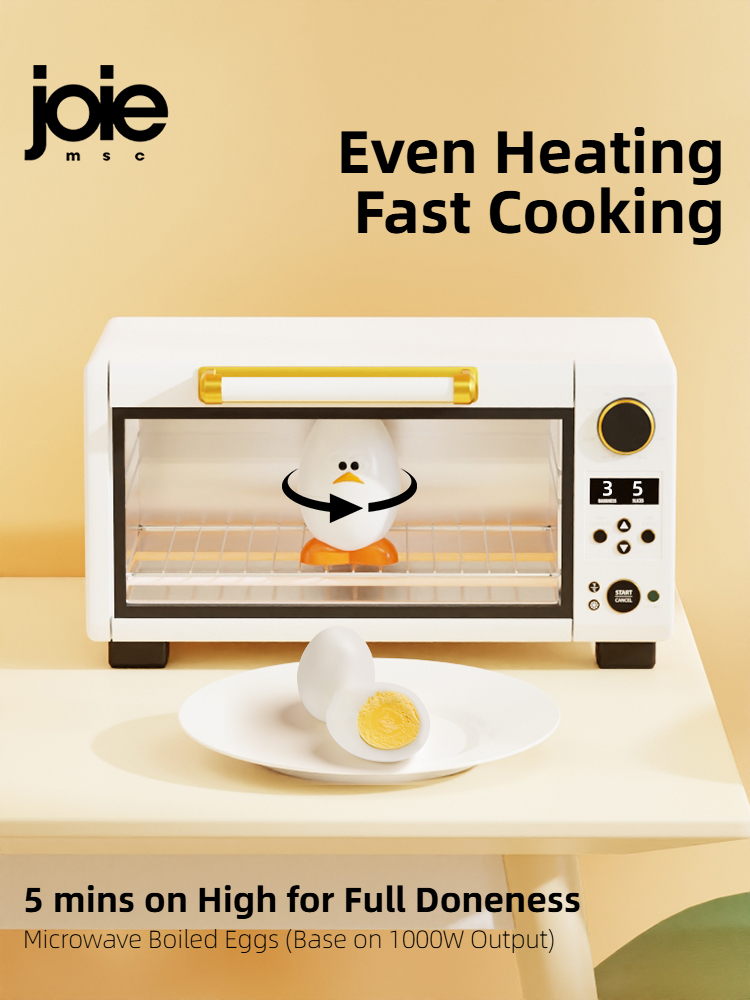 Joie Microwave Egg Boiler eggy Microwave Egg Poachers Cooker Steamer Box for Chicken and Quail Eggs Kitchen Tools Egg Tools
