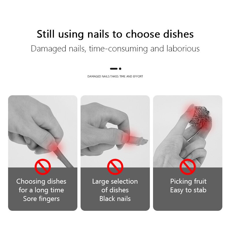 Farm Vegetable Fruit Picker Pickle Pepper Pickle Tip Picker Iron Nail Pick Grape Picker For Garden Tools garden tools