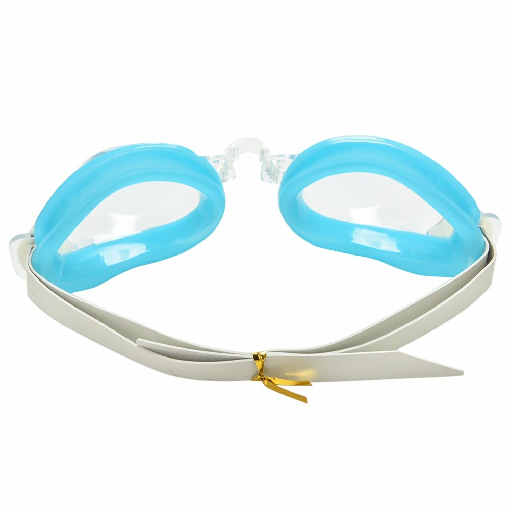 1 Set Adult Swimming Glasses with Earplugs Nose Clip Summer Diving Swimming Glasses Plastic Rubber Goggle Set 6 Colors