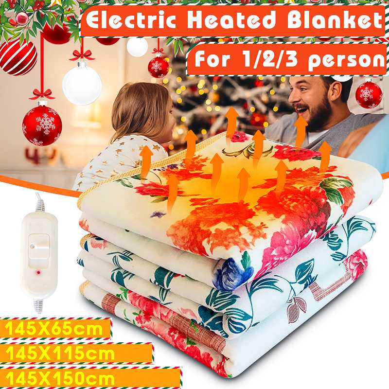Warm Blanket Electric Heated Blanket 220v Electric Blanket Single Manta Electrica Electric Heating Blanket Carpets Heated Mat