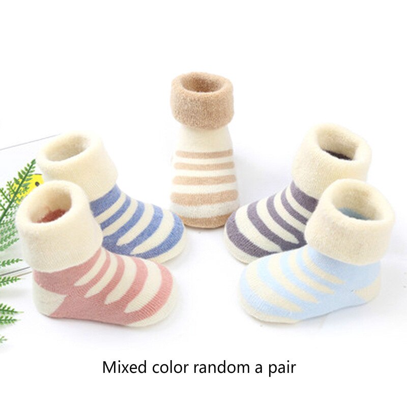 Chaussettes pour enfants, 1 paire, en coton doux et Long avec gros nœud aux genoux,: Bleu ciel / 8-10cm