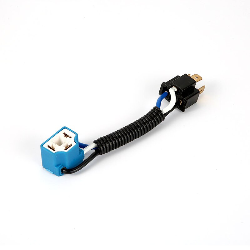 2 pièces universel H1 H7 H4 mâle femelle prise connecteur convient voiture moto ampoule lampes en céramique prise: H5 Bend