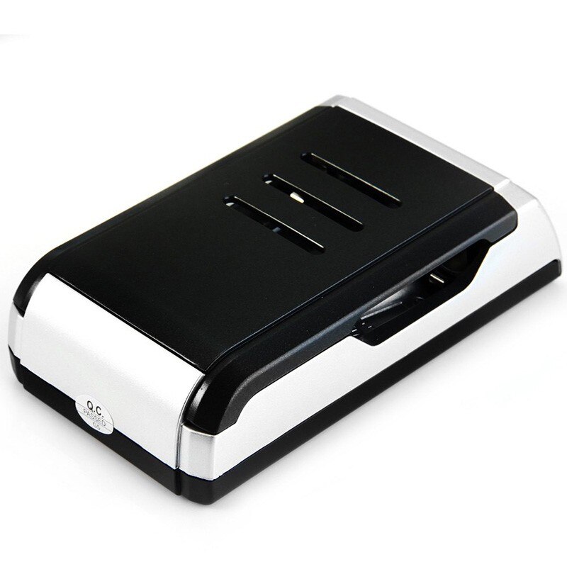 Larryjoe Lcd Display Met 4 Slots Smart Intelligent Battery Charger Voor Aa/Aaa Nicd Nimh Oplaadbare Batterijen