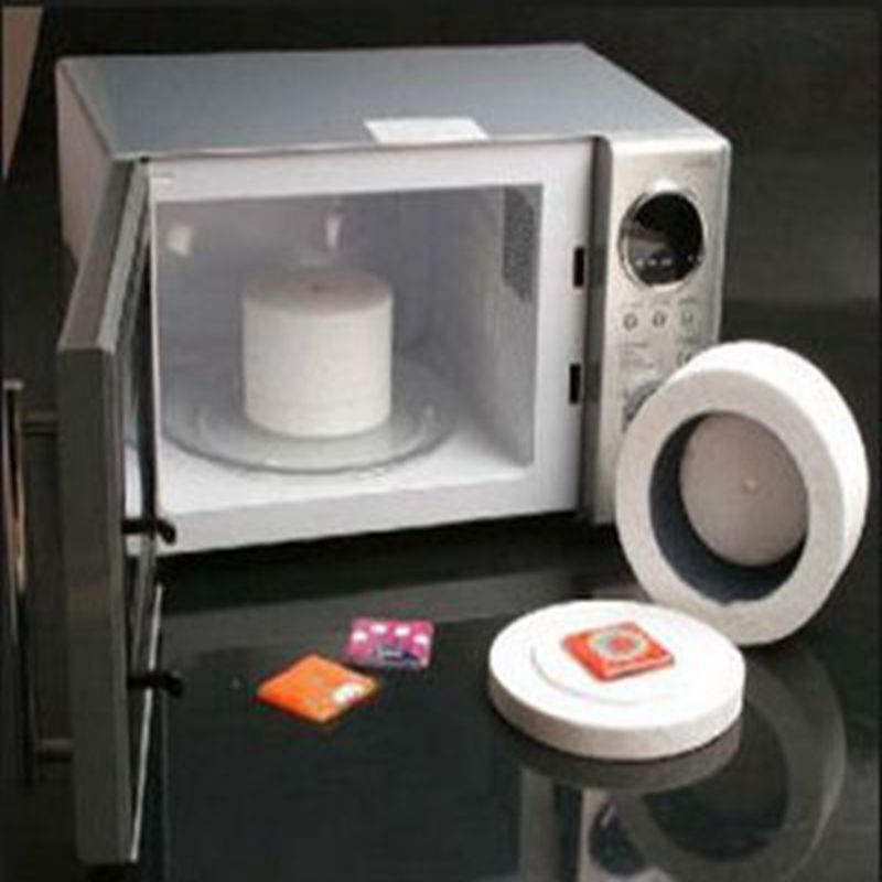 horno de microondas Extra grande para fusión de vidrio herramienta de fabricación de joyas DIY 7,6*4,3 pulgadas