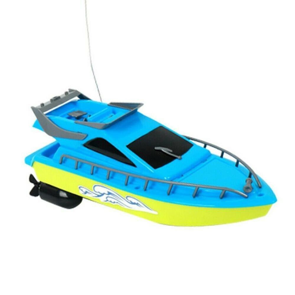 Radio fjernbetjening dobbelt motor høj hastighed båd båd udendørs båd racing fjernbetjening racing rc childre  d8 p 1: B