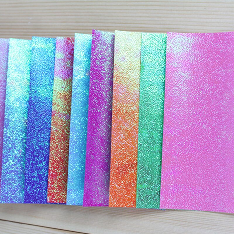 50 Pcs Vierkante Origami Papier Enkelzijdig Effen Kleur Shining Papers DIY Kids Gevouwen Papier Ambachtelijke Scrapbooking Decoratie 7/ 10/15 cm