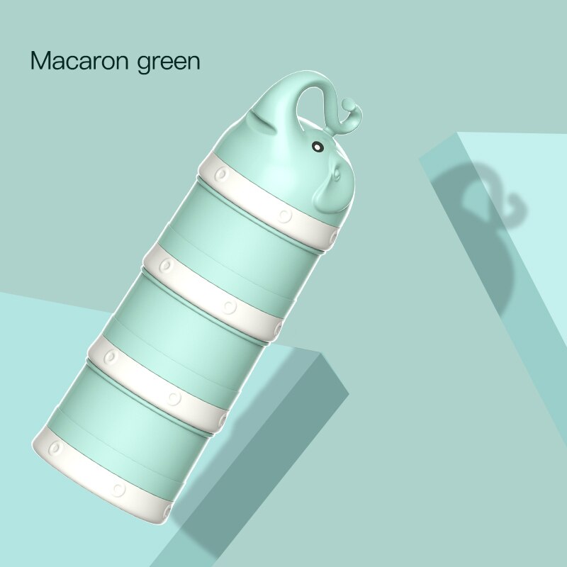 Baby Milk Powder Box Food Storage Snack Box 3 Layers Portable Infant Milk Powder Container