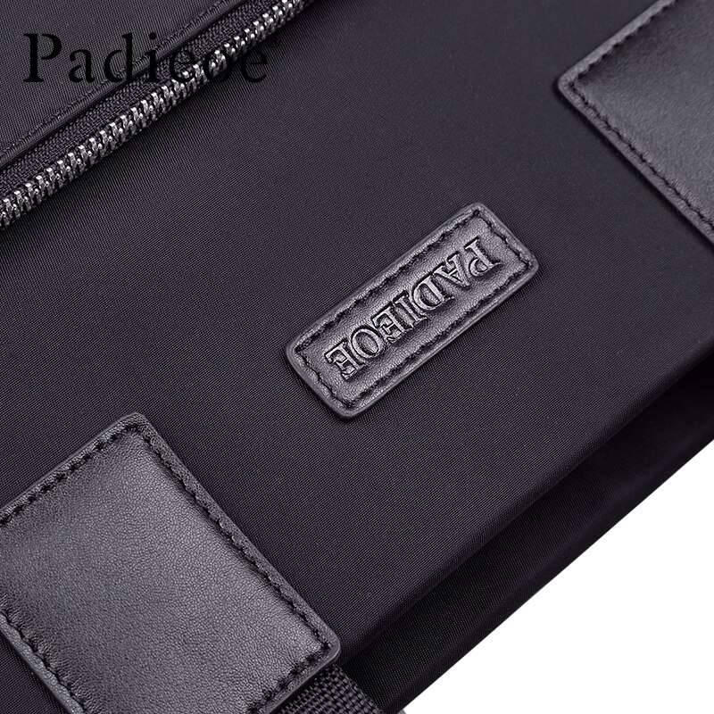 Padieoe waterdichte aktetas voor heren, duurzame nylon laptop schoudertas, tote bags voor heren  nb160749-1