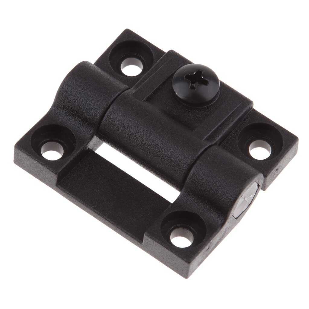 Remplace Southco E6-10-301-20, 4 Trous Charnière Réglable En Plastique Noir