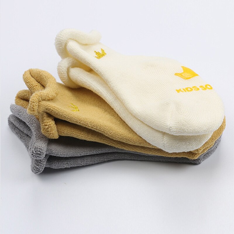 Winter Warm Baby Socken Baumwolle Dicken Atmungs rutschfeste Baby Kinder Kinder Buchten und Mädchen Socken Säuglinge Weichen Socken CS.73