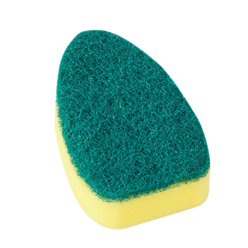 Washing Up Brush Heavy Duty Scourer Sponge Dish Cleaning Replacement Equipment Removable Wash Pot Brush Replacement 2 Packs #45