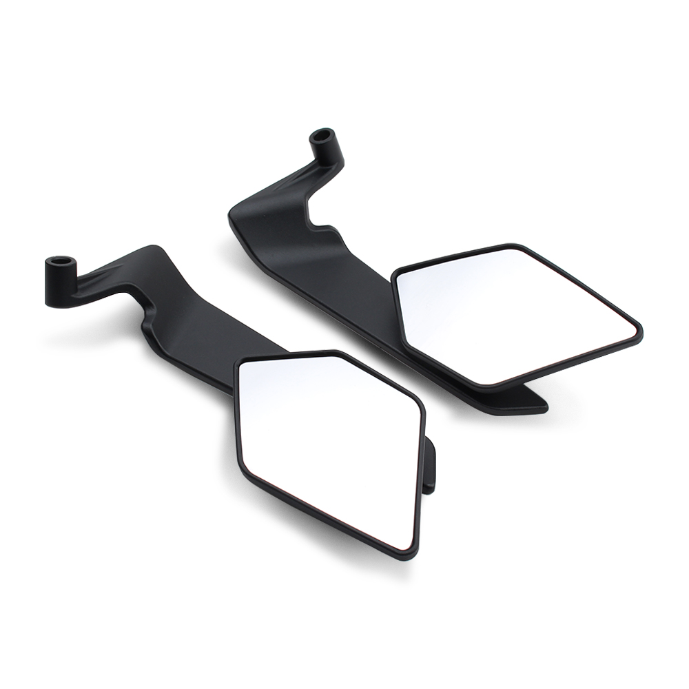 Spiegel grote spiegel oppervlak vleugels spiegel 10 mm / 8 mm motorfiets achteruitkijkspiegel motorfiets universele accessoires