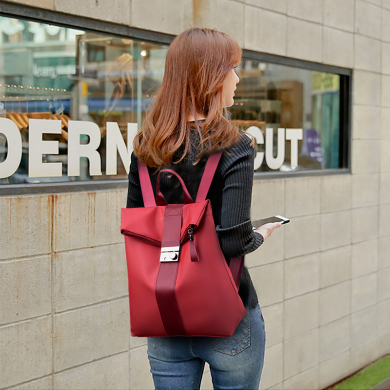 Grote Capaciteit Vrouwen Waterdichte Oxford Rugzak Anti-Dief Mode Dames Rugzakken Multifunctionele Reizen Schooltas Mochilas