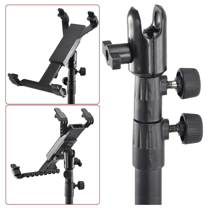 Adjustable Tablet iPad Tripod Holder for 6" - 10" Tablet