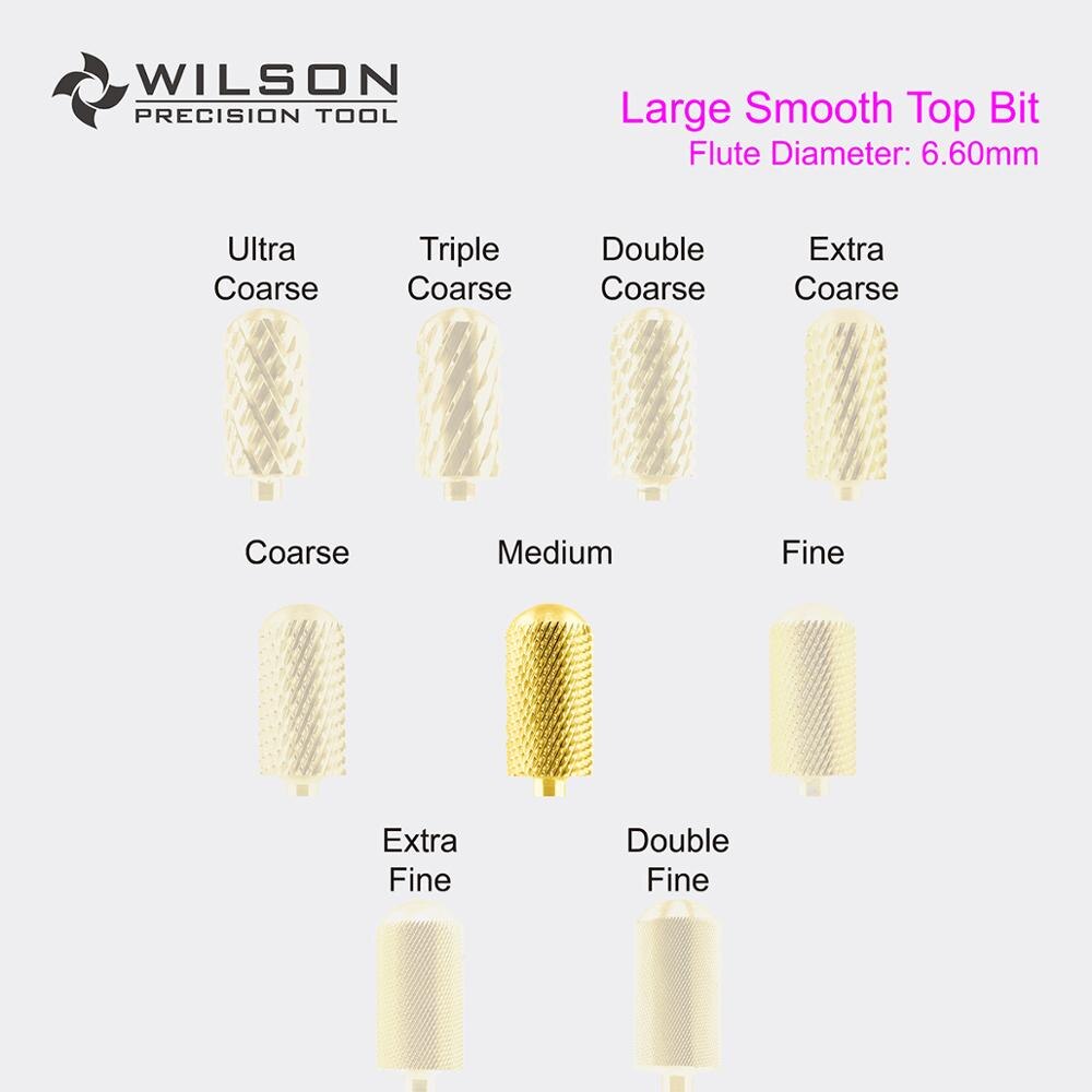 Large Barrel Smooth Top Bit - Gold/Silver - WILSON... – Vicedeal