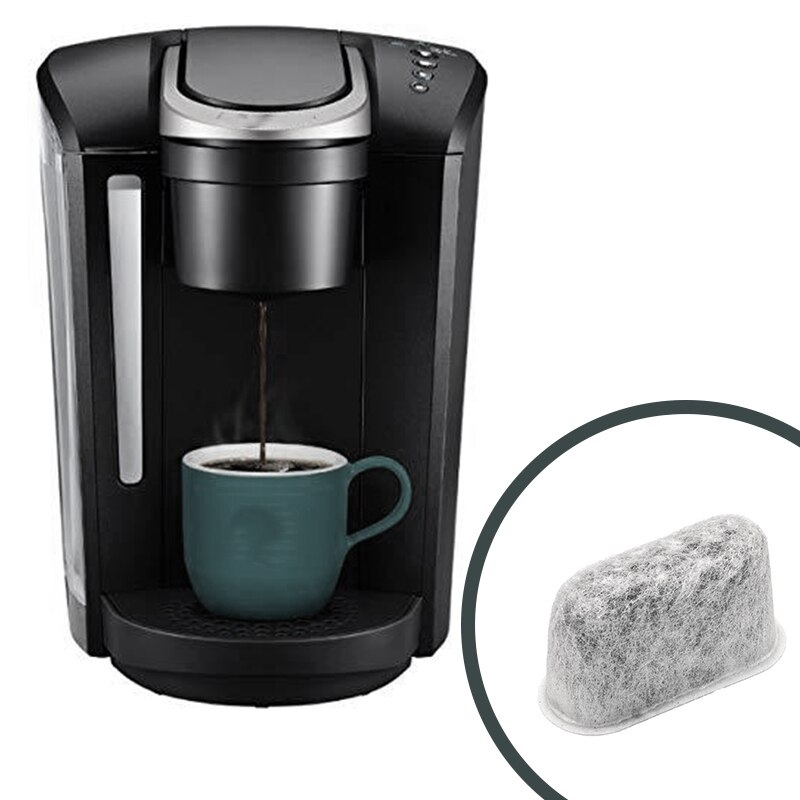 4 Pieces Universal Charcoal Water Filters Coffee Machine Accessories