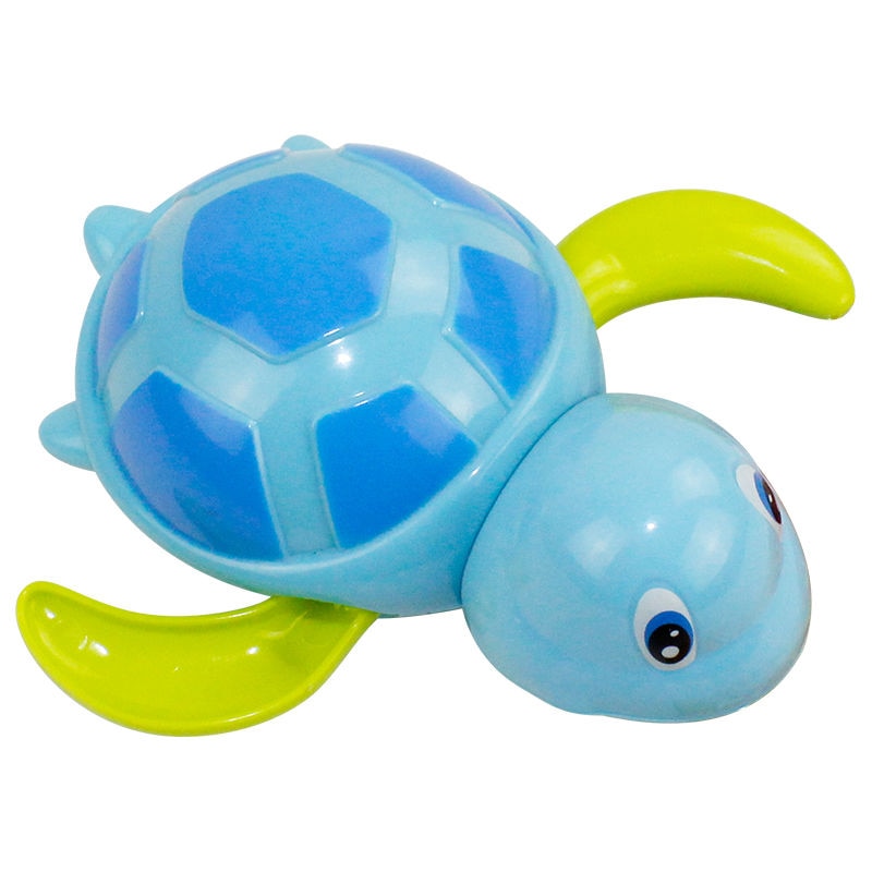 Single Sale Cute Cartoon Animal Tortoise Classic Baby Water Toy Infant Swim Turtle Wound-up Chain Clockwork Kids Beach Bath Toys