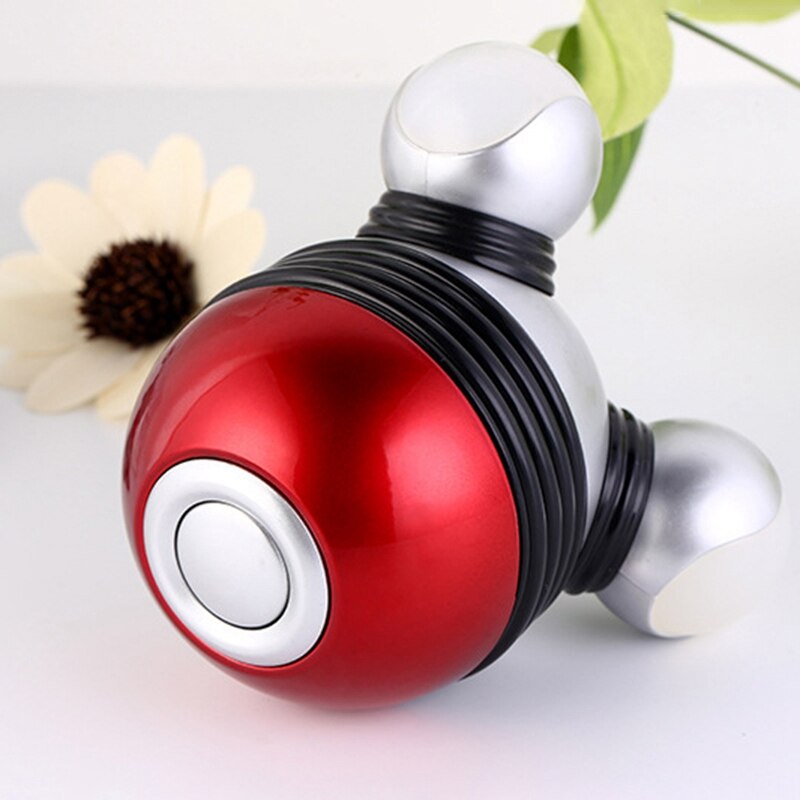 Krachtige Mini Elektrische Massager Vibrator Draagbare Full Body Vibrerende Massage Met Led