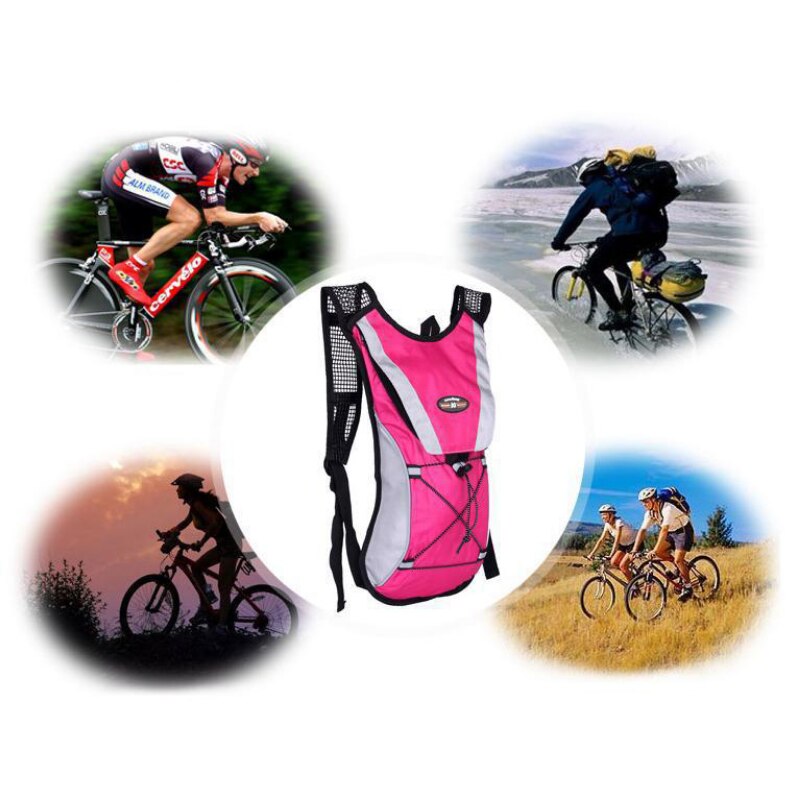 Nylon Cycling Hydration Backpack With Water Bag Backpack 2L For bike Outdoor Shoulder Sports