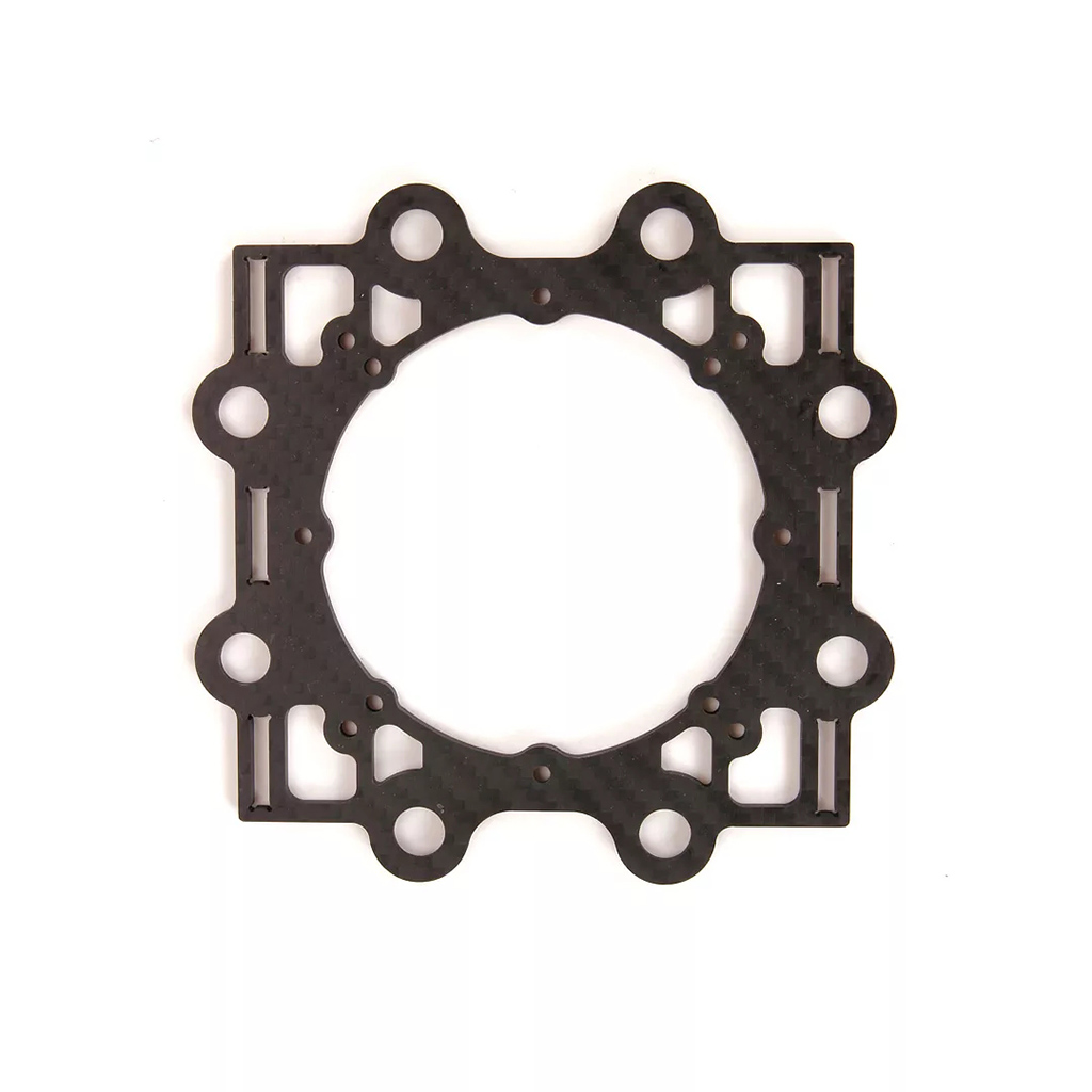 Holybro Kopis X8 Cinelifter 5" Caged / Ducted Spare Parts Top/Bottom Plate F60 1750KV Motor Carbon Fiber Cage 5055S-3 Propeller: Blue
