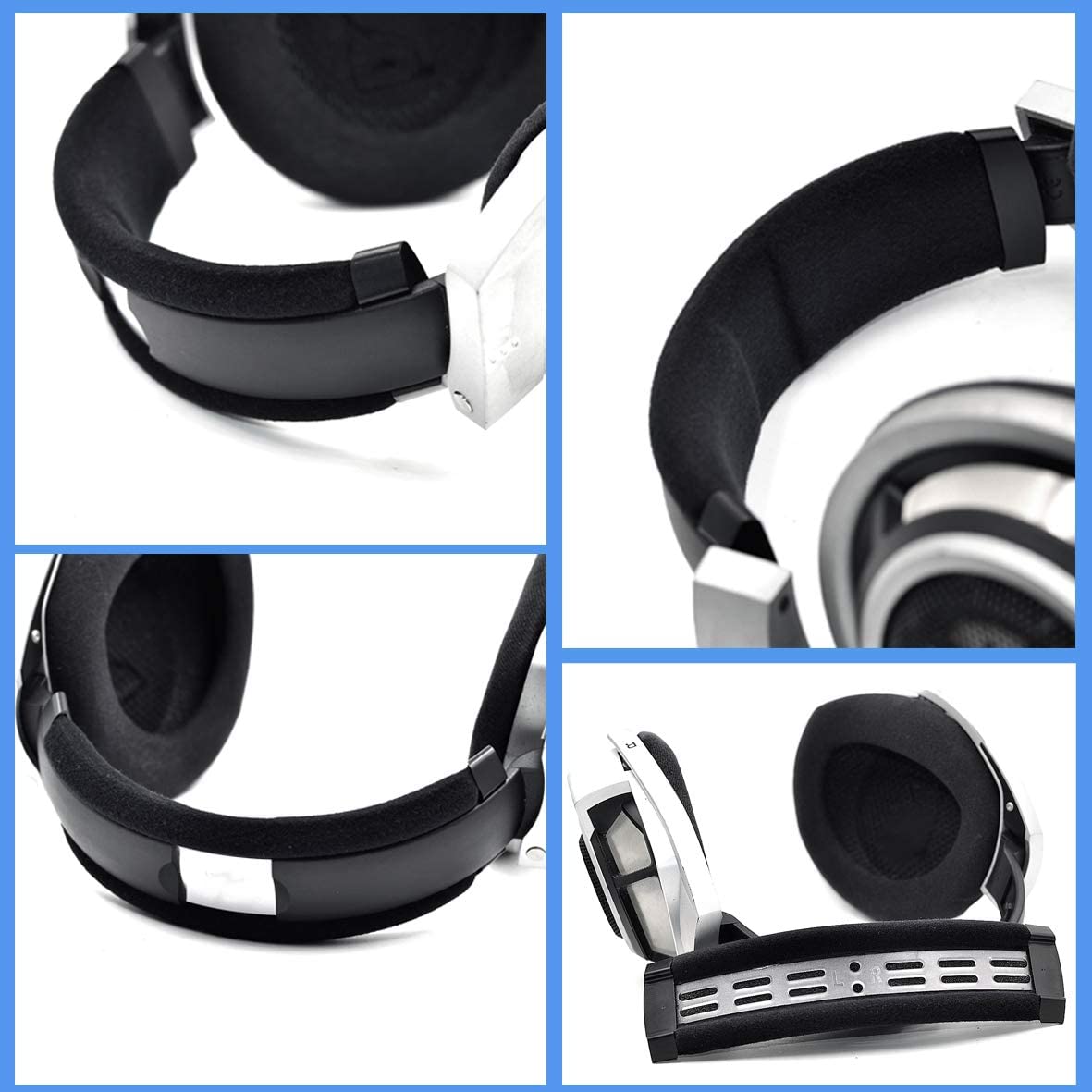 Vervanging Oorkussens Hoofdband Earpad Kussen Voor Sennheiser HD800 800S HD820 HD700 Hoofdtelefoon
